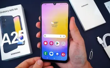 لو عايز موبايل بمواصفات الفئة العالية وسعر يعجبك.. Samsung Galaxy A25 الموبايل اللي بيجمع بين السعر والامكانيات