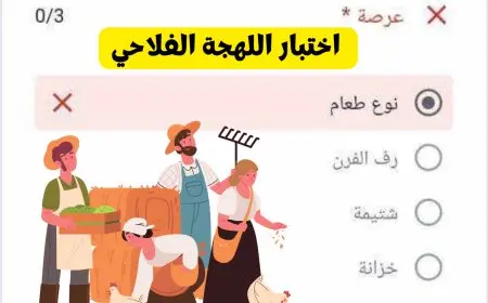 اختبار اللهجة الفلاحي.. ادخل على لينك الاختبار وشوف تقدر تجيب كام‎ % في أسئلة صعبة من Google Docs