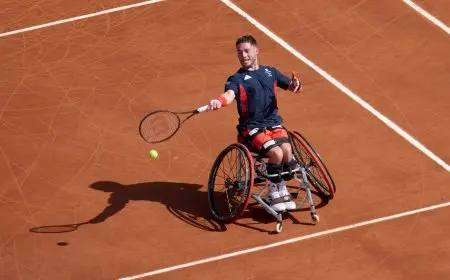 بارالمبياد تنس الكراسي المتحركة.. سيطرة بريطانية في النهائيات في تنس الفردي والزوجي والتوقع بذهبية