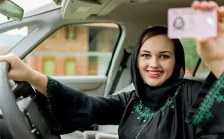 خطوات استخراج رخصة قيادة للنساء