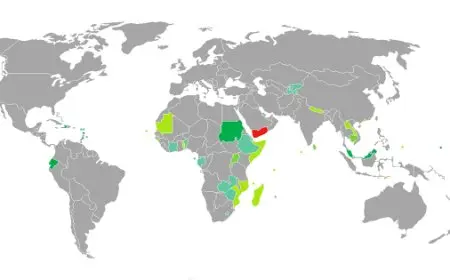 الدول المسموح لليمنيين دخولها بدون تأشيرة على مستوى العالم