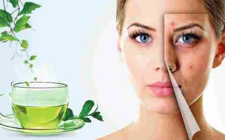 فوائد الشاي الأخضر للوجه وكيفية استخدامه