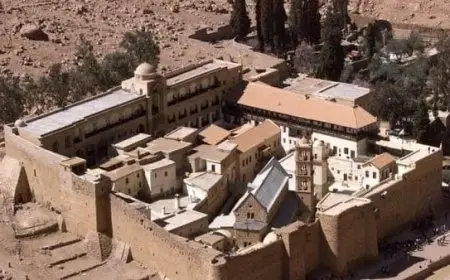 معلومات عن دير سانت كاترين