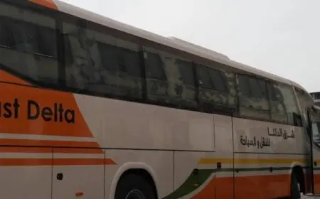 مواعيد أتوبيسات شرق الدلتا من القاهرة إلى نويبع