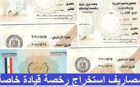 رسوم استخراج رخصة قيادة خاصة 2024