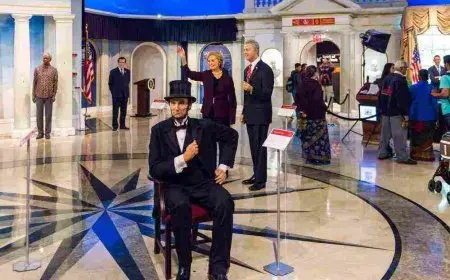 أين يقع متحف الشمع في لندن