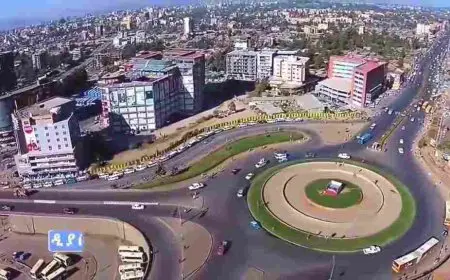 اين تقع اديس ابابا