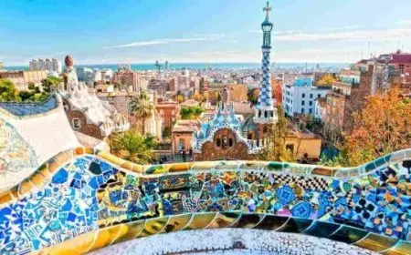 أين تقع برشلونة