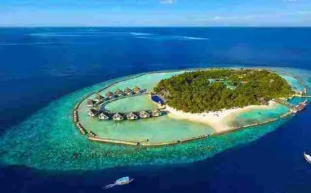 أين تقع جزر المالديف