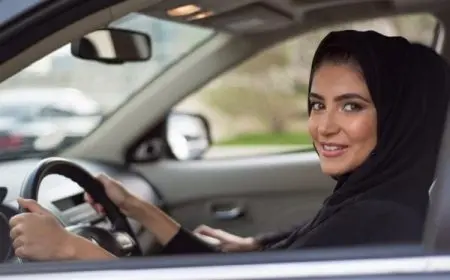 اختبار رخصة القيادة السعودية للنساء