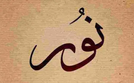 ما معنى اسم نور