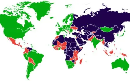 ترتيب الدول العربية من حيث المساحة