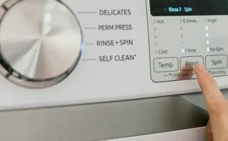 معنى كلمة rinse في الغسالة