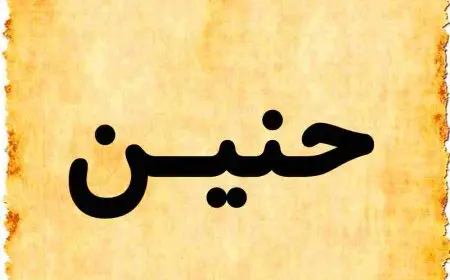 معنى اسم حنين