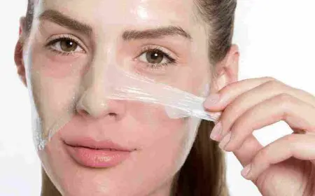 كريمات تقشير الوجه في المنزل