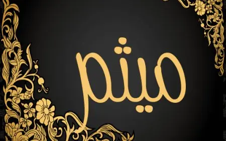 معنى اسم ميثم