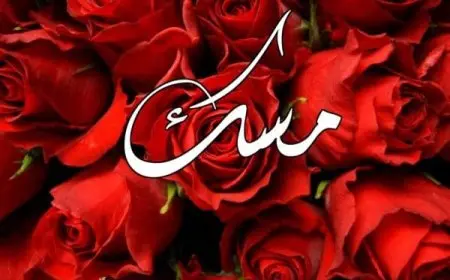 معنى اسم مسك في اللغة العربية