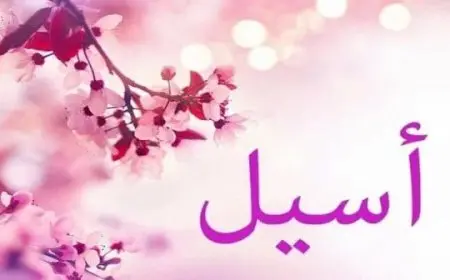 معنى اسم أسيل