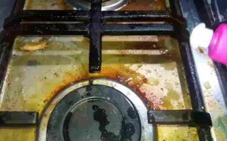 طريقة تنظيف البوتاجاز شديد الاتساخ