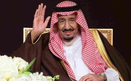 الملك سلمان وهو صغير