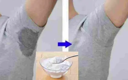 خلطه لمنع التعرق تحت الابط