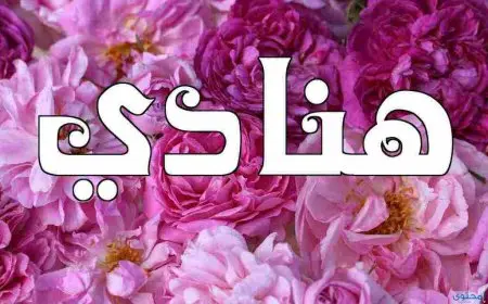 ما معنى اسم هنادي معني في القران الكريم