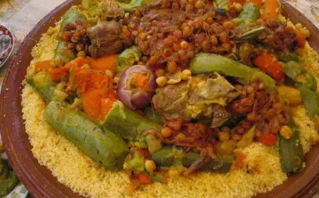 طريقة عمل الكسكسي المغربي