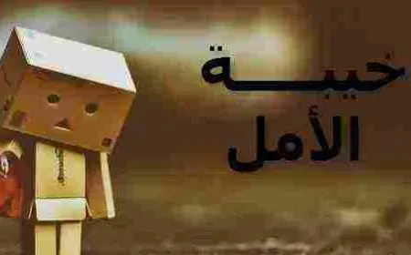 كلام عن خيبة الأمل