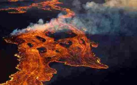 أكبر بركان في العالم