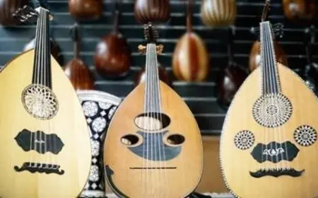 أنواع آلة العود واسعارها
