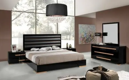 غرف نوم مودرن كاملة