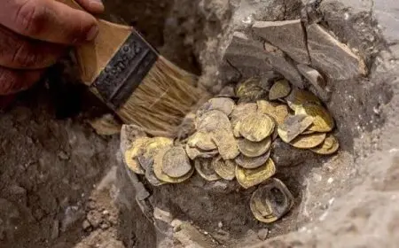 طريقة البحث عن الذهب بدون جهاز