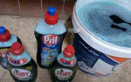 طريقة عمل صابون سائل بريل للمواعين