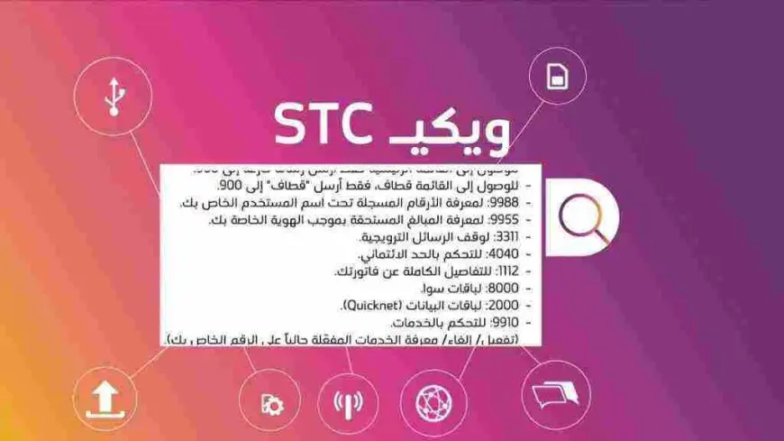 معرفة رقم حساب الفاتورة stc