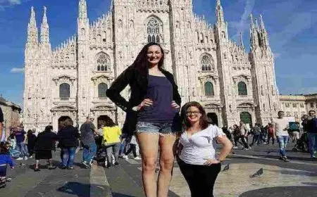 كم يبلغ طول أطول امرأة في العالم؟