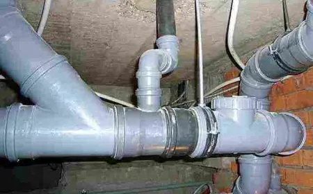 أنواع مواسير الصرف الصحي الخارجيه