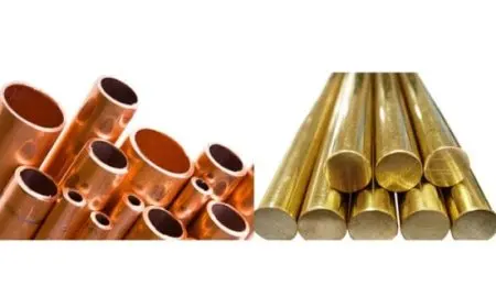 الفرق بين النحاس الأحمر والأصفر