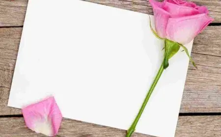 بطاقات جاهزة للكتابة عليها ورود