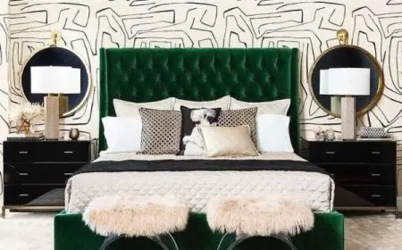 غرف نوم خشب طبيعي 2024