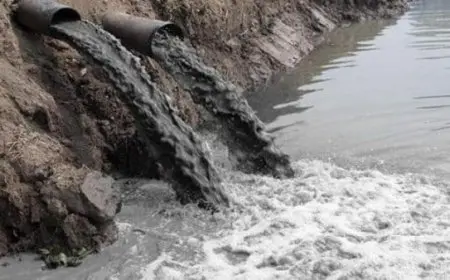 حل مشكلة تلوث المياه