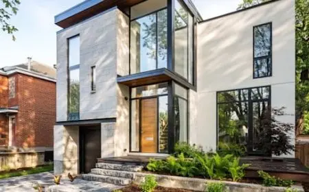 واجهات منازل بسيطة وجميلة