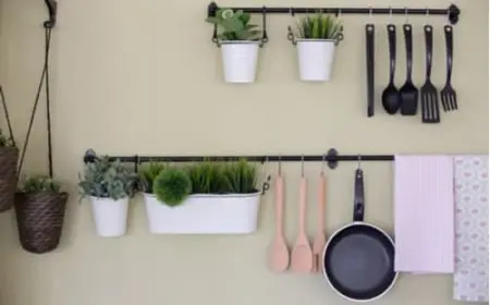أفكار لترتيب المطبخ من صنع يدي