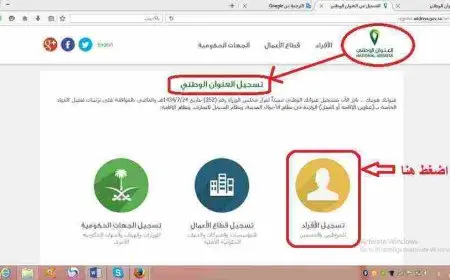 التحقق من العنوان الوطني