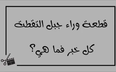 حل لغز قطعة وراء جبل التقطت كل خبر فما هي؟