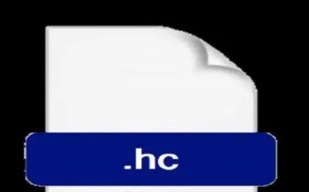 كيف تفتح الملفات hc
