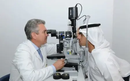 مراكز فحص النظر لتجديد رخصة القيادة