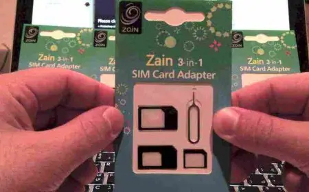 كيف اعرف رقم شريحة البيانات