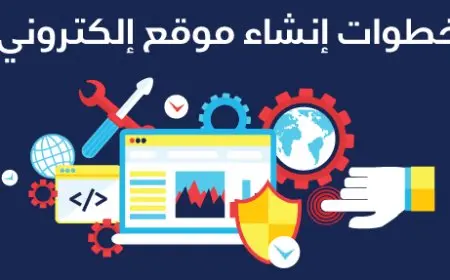 خطوات إنشاء موقع ويب على شبكة الانترنت