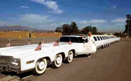 اكبر سيارة في العالم ليموزين american dream by Jay ohrber