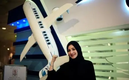 تخصص الطيران للبنات في السعودية